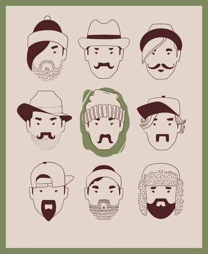 Fototapety HIPSTERS hipsters 8656-big